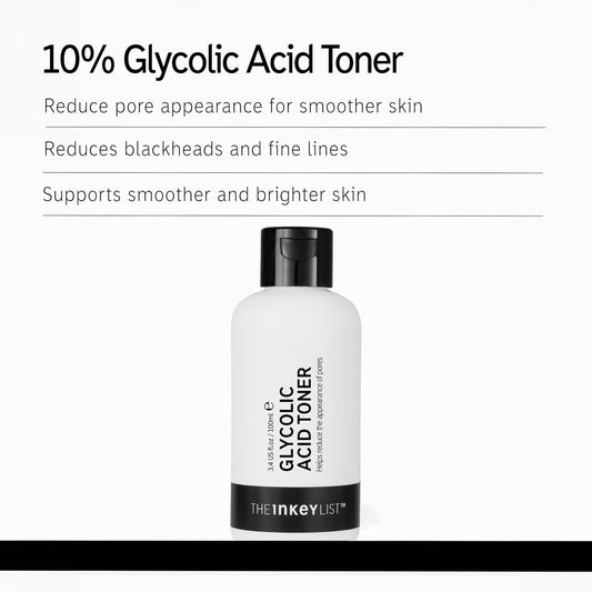 The INKEY List 10% Glycolzuur Toner 100 ml