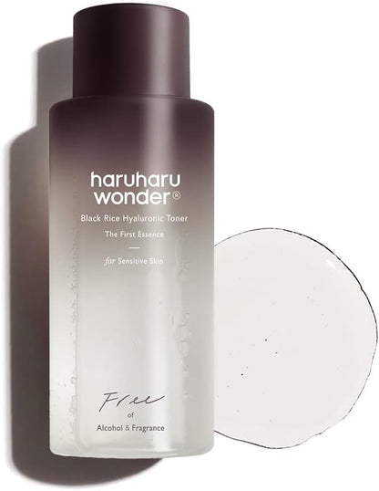 Haruharu Wonder Black Rice Hyaluronic Toner, moisturizing, moisturizing, nourishing for sensitive skin 150ml | Alcohol-free, Fragrance Free | Vegan, Cruelty-Free, EWG Green…