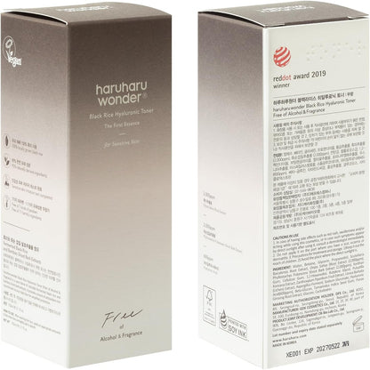 Haruharu Wonder Black Rice Hyaluronic Toner, moisturizing, moisturizing, nourishing for sensitive skin 150ml | Alcohol-free, Fragrance Free | Vegan, Cruelty-Free, EWG Green…
