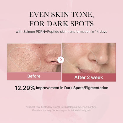 medicube Salmon DNA PDRN Pink CICA Soothing Toner I Pink Glow Toner to Stimulate, Soothe and Soothe Skin, Uneven Complexion, Peptide and Niacinamide, Korean Skin Care (250ml)