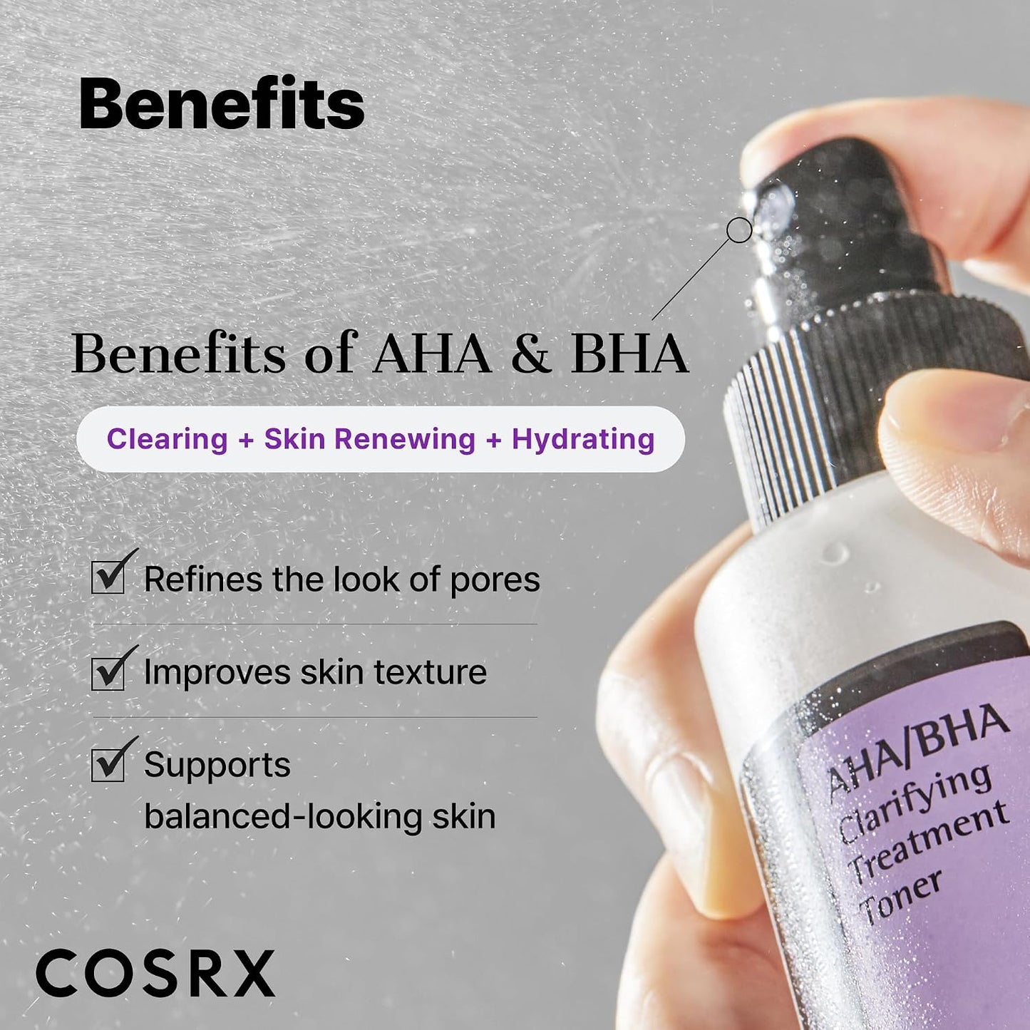 COSRX Peelings AHA/BHA Clarifying Treatment Toner, 30 ml